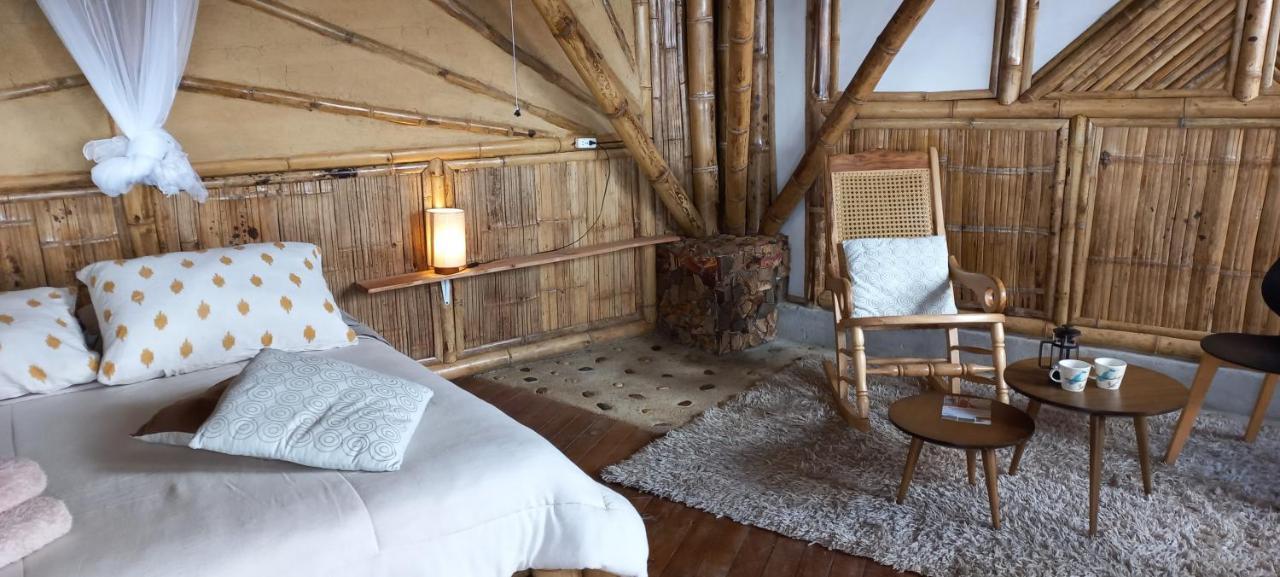 Ecohotel Soplo Del Tambo Cocorná Exteriör bild