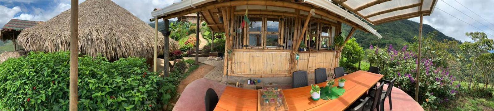 Ecohotel Soplo Del Tambo Cocorná Exteriör bild