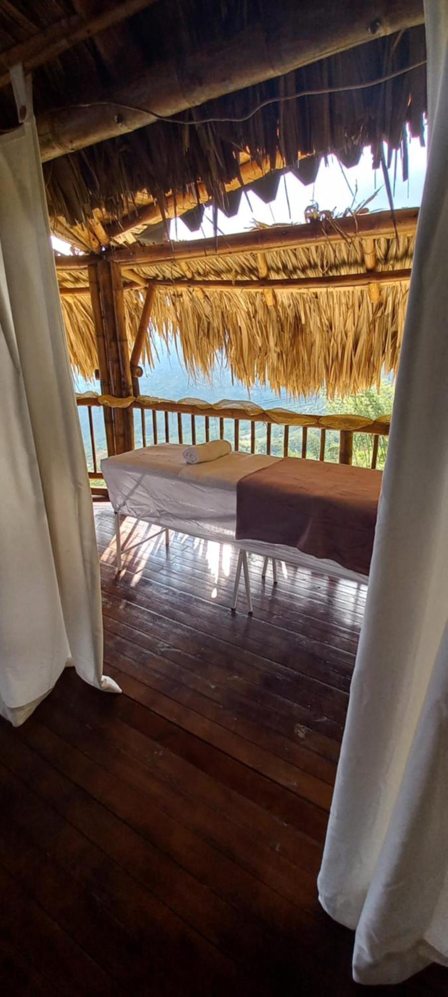 Ecohotel Soplo Del Tambo Cocorná Exteriör bild